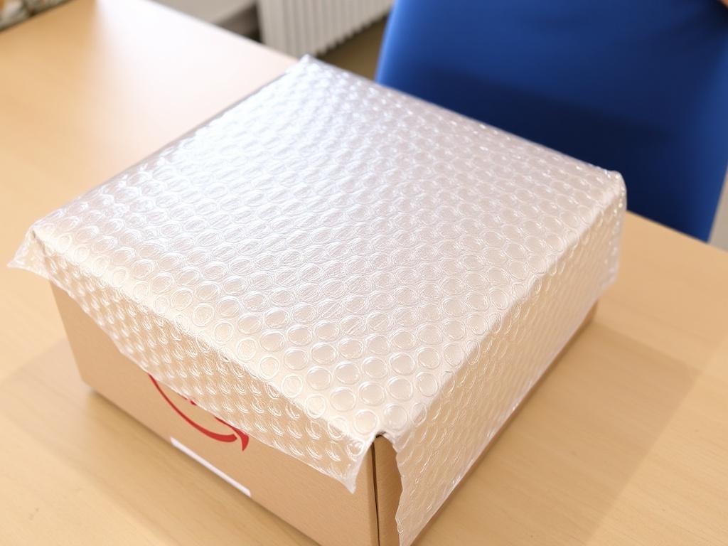 Bubble wrap for packagingфото